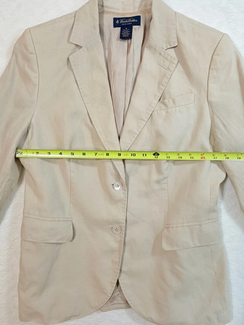 Brooks Brother’s‎ Women 100% Irish Linen Suit Blazer and Skirt Set